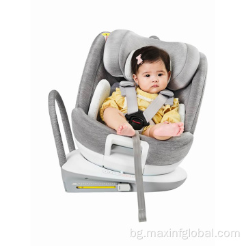 ECE R129 40-150см бебешка столче за кола с изофикс